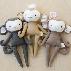 PDF Sewing Pattern | Monkey Soft Toy | Mes Petites Lunes