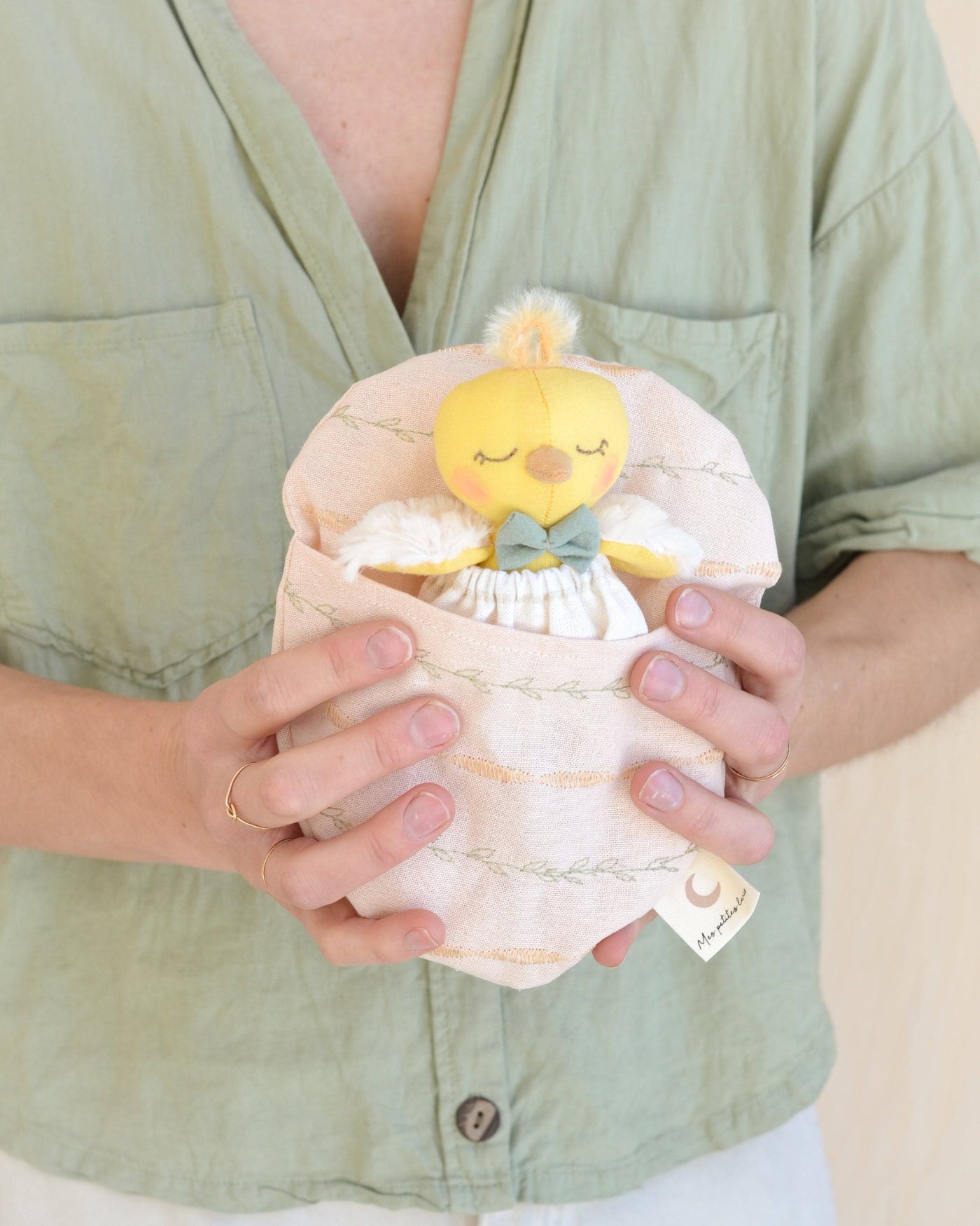 PDF Sewing Pattern | Mini Chick doll + Easter egg bed | Mes Petites Lunes