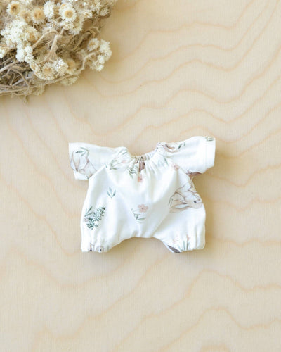 PDF Sewing Pattern | Bunny Stuffed Animal + Carrot Bed | Mes Petites Lunes 