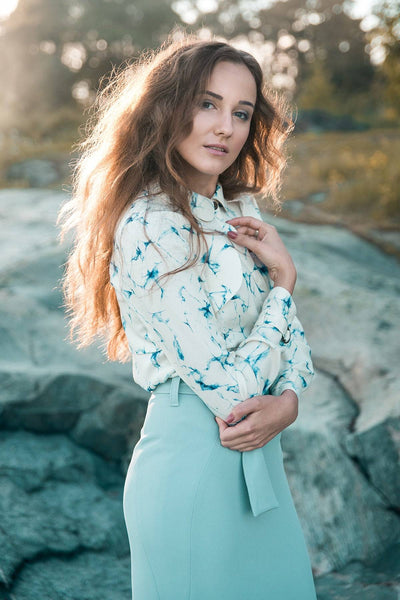 PDF Sewing Pattern | Helmi Trench Blouse & Tunic Dress | Named Clothing 