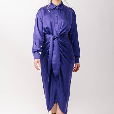 PDF Sewing Pattern | Ilta Ruched Shirt Dress | Named Clothing 