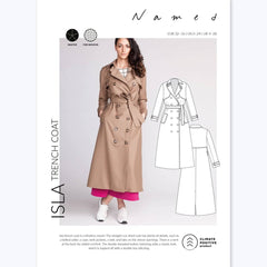 PDF Sewing Pattern | Isla Trench Coat | Named Clothing