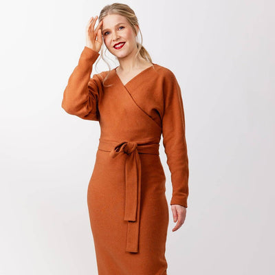 PDF Sewing Pattern | Kajo Batwing Wrap Sweater & Dress | Named Clothing