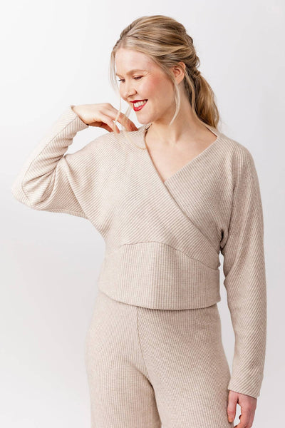 PDF Sewing Pattern | Kajo Batwing Wrap Sweater & Dress | Named Clothing