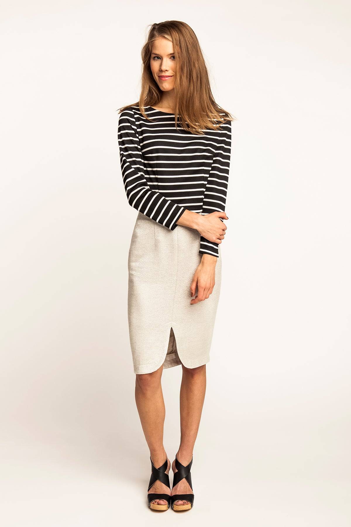 PDF Sewing Pattern | Kanerva Button-Back Tee | Named Clothing