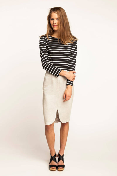 PDF Sewing Pattern | Kanerva Button-Back Tee | Named Clothing