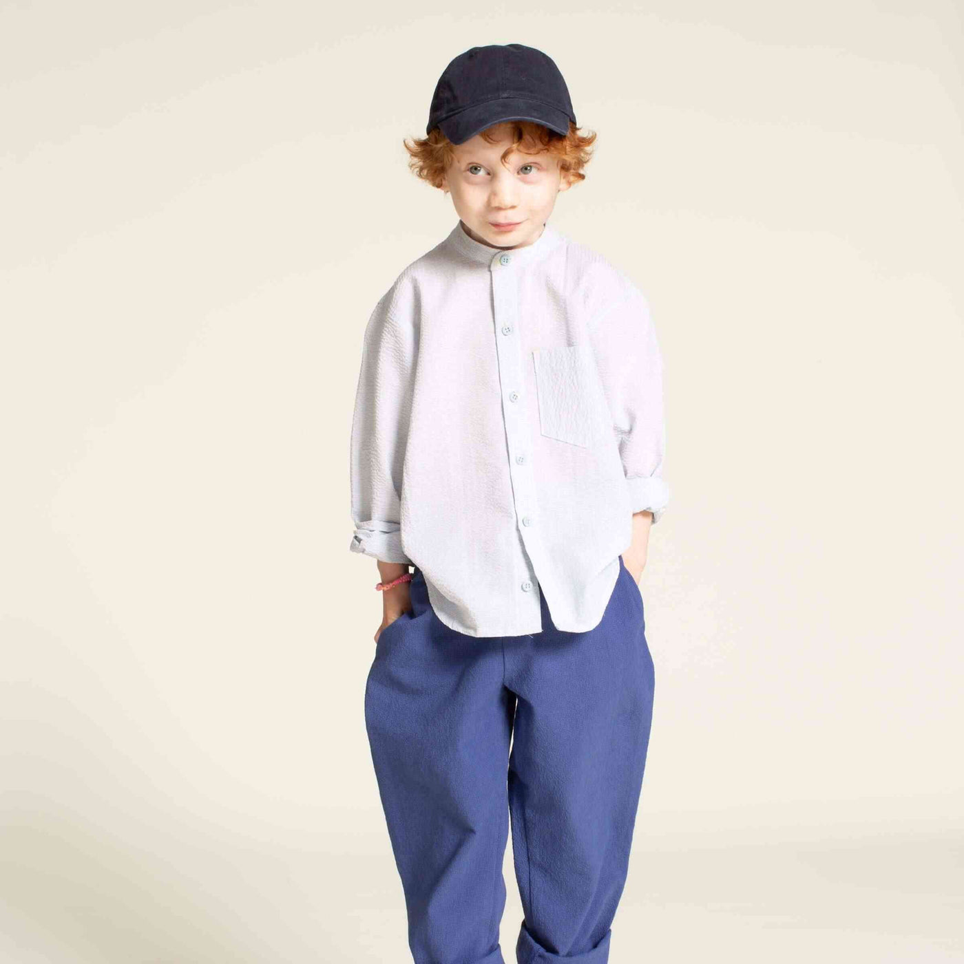 PDF Sewing Pattern | Kids Mini Jensen Shirt | Wardrobe by Me