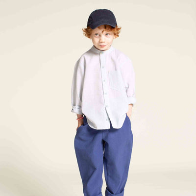 PDF Sewing Pattern | Kids Mini Jensen Shirt | Wardrobe by Me