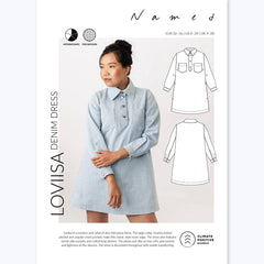 PDF Sewing Pattern | Loviisa Denim Dress | Named Clothing