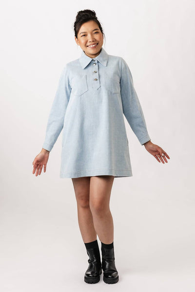 PDF Sewing Pattern | Loviisa Denim Dress | Named Clothing