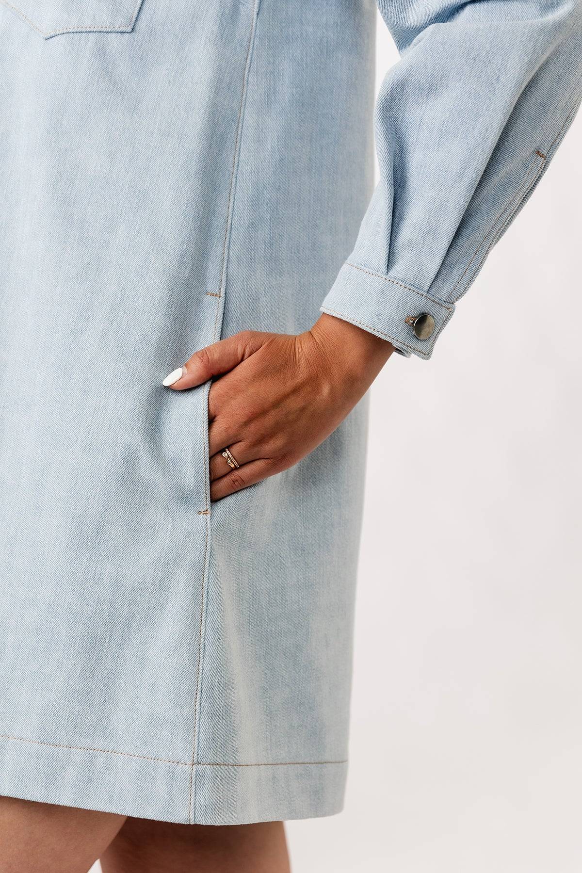 PDF Sewing Pattern | Loviisa Denim Dress | Named Clothing