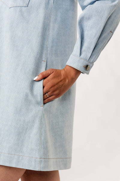 PDF Sewing Pattern | Loviisa Denim Dress | Named Clothing