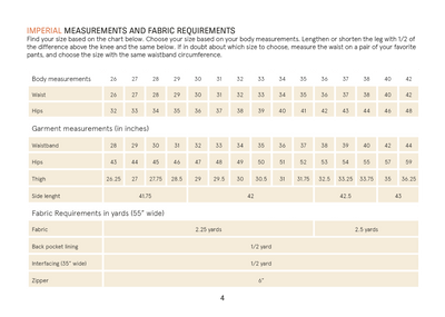 PDF Sewing Pattern | Men's Pleated Pants | Wardrobe by Me