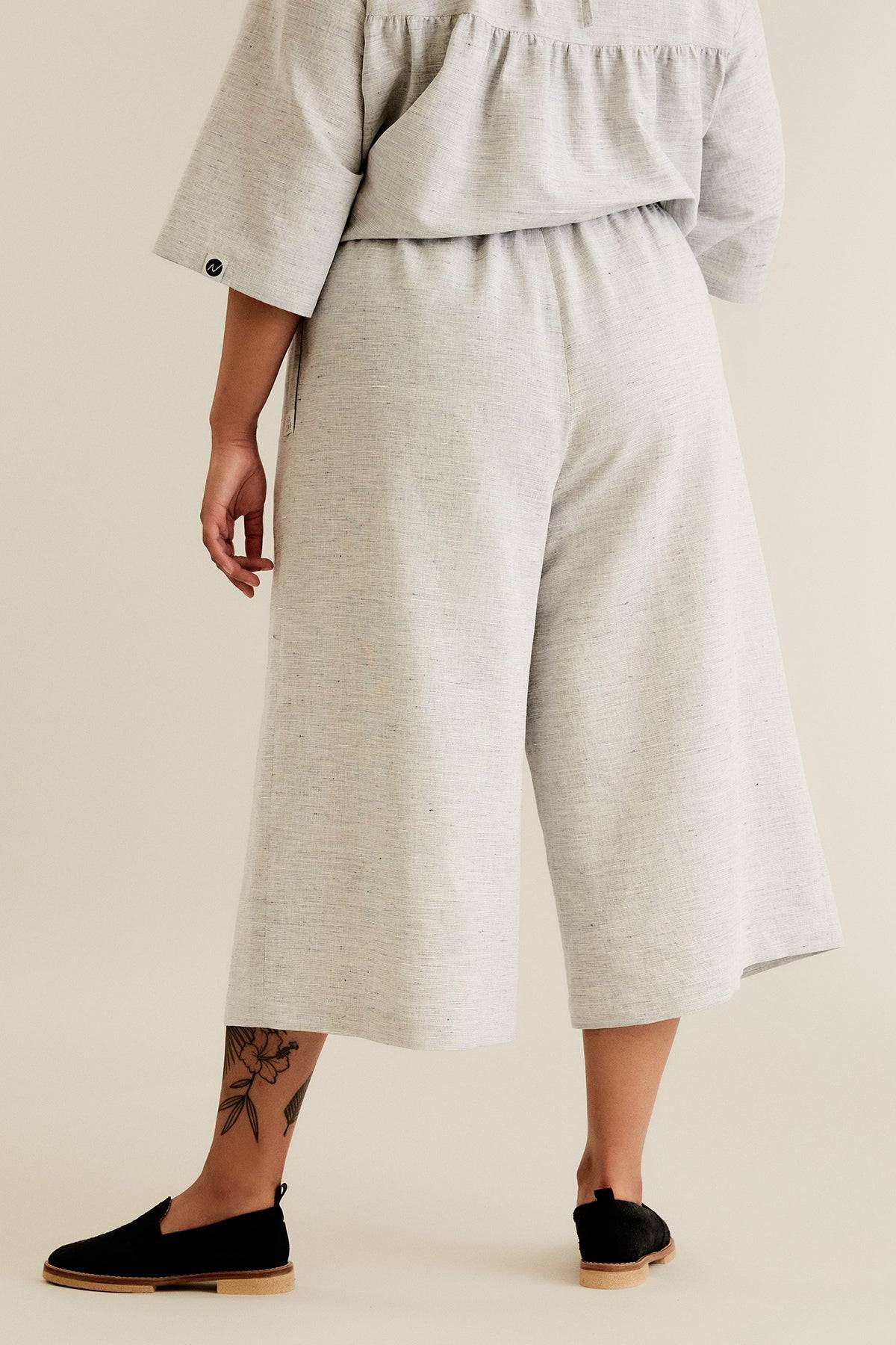 PDF Sewing Pattern | Ninni Elastic Waist Culottes | Named Clothing