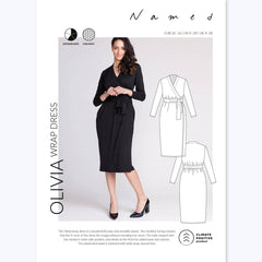 PDF Sewing Pattern | Olivia Wrap Dress | Named Clothing