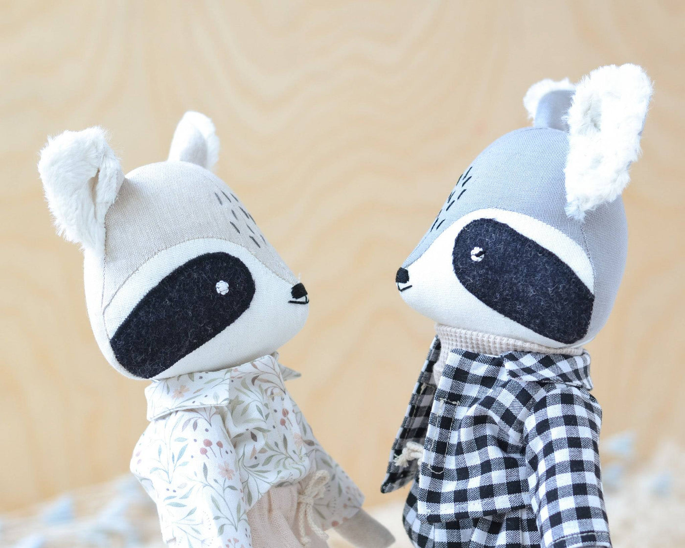 PDF Sewing Pattern | Raccoon | Mes Petites Lunes