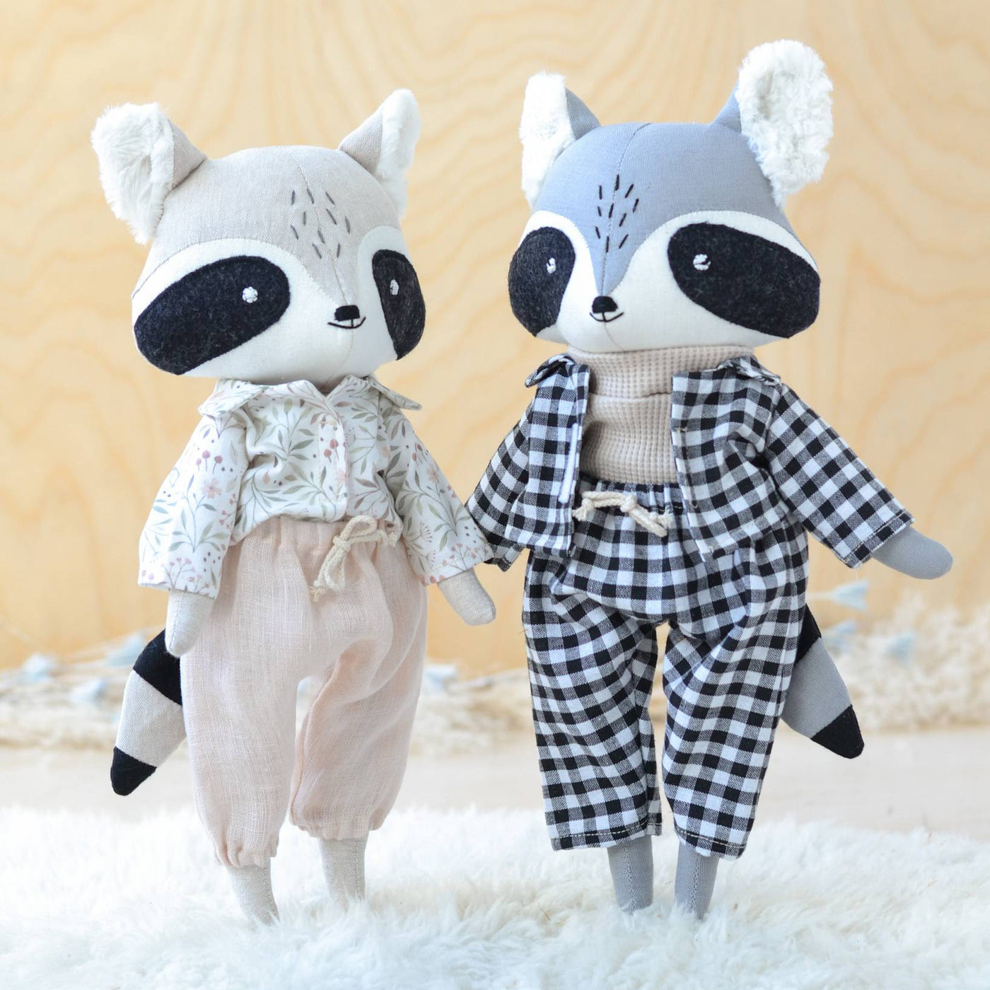 PDF Sewing Pattern | Raccoon | Mes Petites Lunes