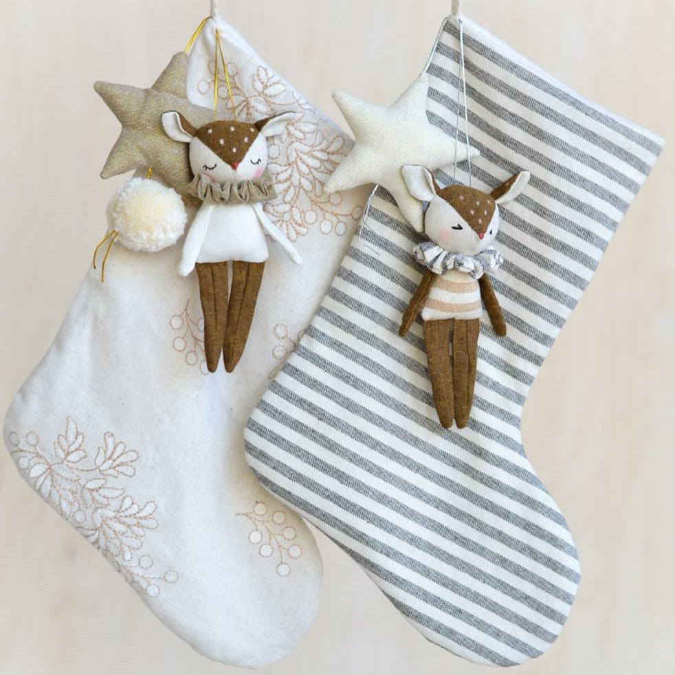 PDF Sewing Pattern | Christmas Stocking with Ornements | Mes Petites Lunes