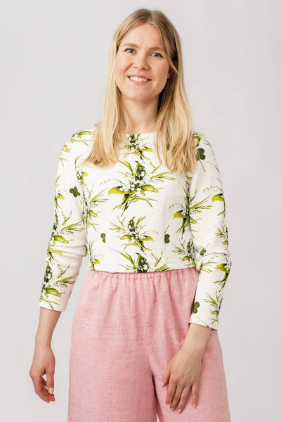 PDF Sewing Pattern | Kanerva Button-Back Tee | Named Clothing