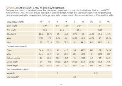 PDF Sewing Pattern | Tunic | Wardrobe by Me 