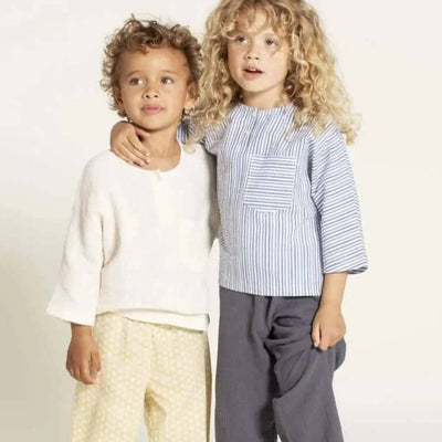 PDF Sewing Pattern | Kids Una Shirt | Wardrobe by Me