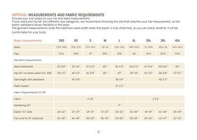 PDF Sewing Pattern | UNISEX Volume Pants | Wardrobe by Me