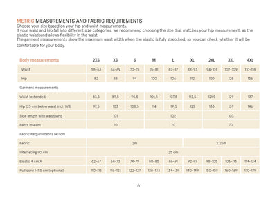 PDF Sewing Pattern | UNISEX Volume Pants | Wardrobe by Me