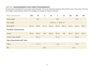 PDF Sewing Pattern | Boyfriend Sweater | Wardrobe by Me