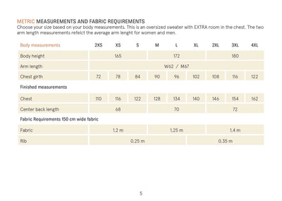 PDF Sewing Pattern | Boyfriend Sweater | Wardrobe by Me