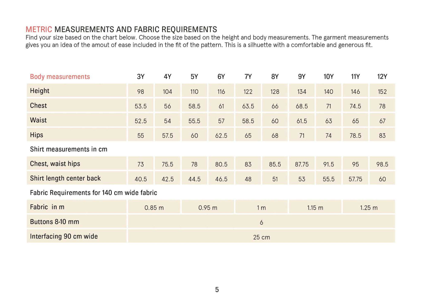 PDF Sewing Pattern | Kids Mini Jensen Shirt | Wardrobe by Me