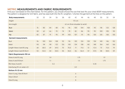 PDF Sewing Pattern | Balloon Cardigan | Wardrobe by Me