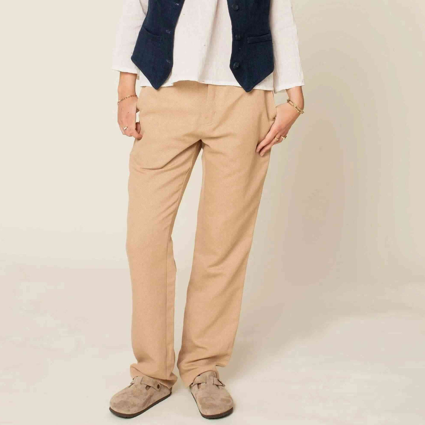 Chino Pants Sewing Pattern PDF | Classic Trousers – Les Tissées