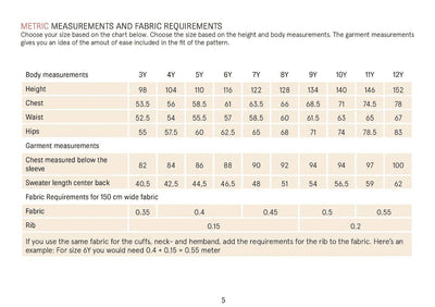 PDF Sewing Pattern | Kids James Sweater | Wardrobe by Me