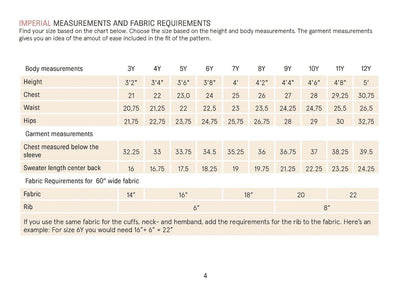 PDF Sewing Pattern | Kids James Sweater | Wardrobe by Me