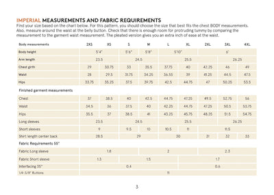 Jensen Shirt sewing pattern Wardrobe By Me