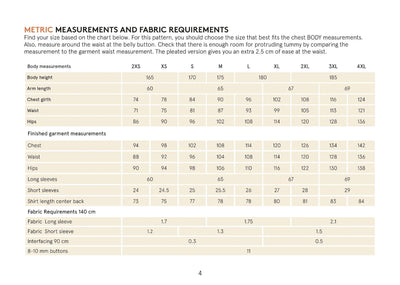 Jensen Shirt sewing pattern Wardrobe By Me