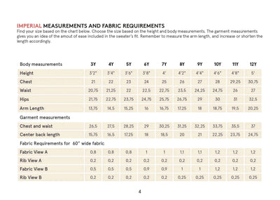 PDF Sewing Pattern | Kids Hoodie | Wardrobe by Me