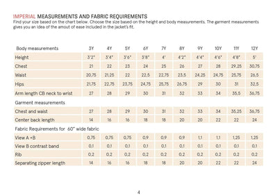 PDF Sewing Pattern | Kid's Zipper Jacket | Wardrobe by Me