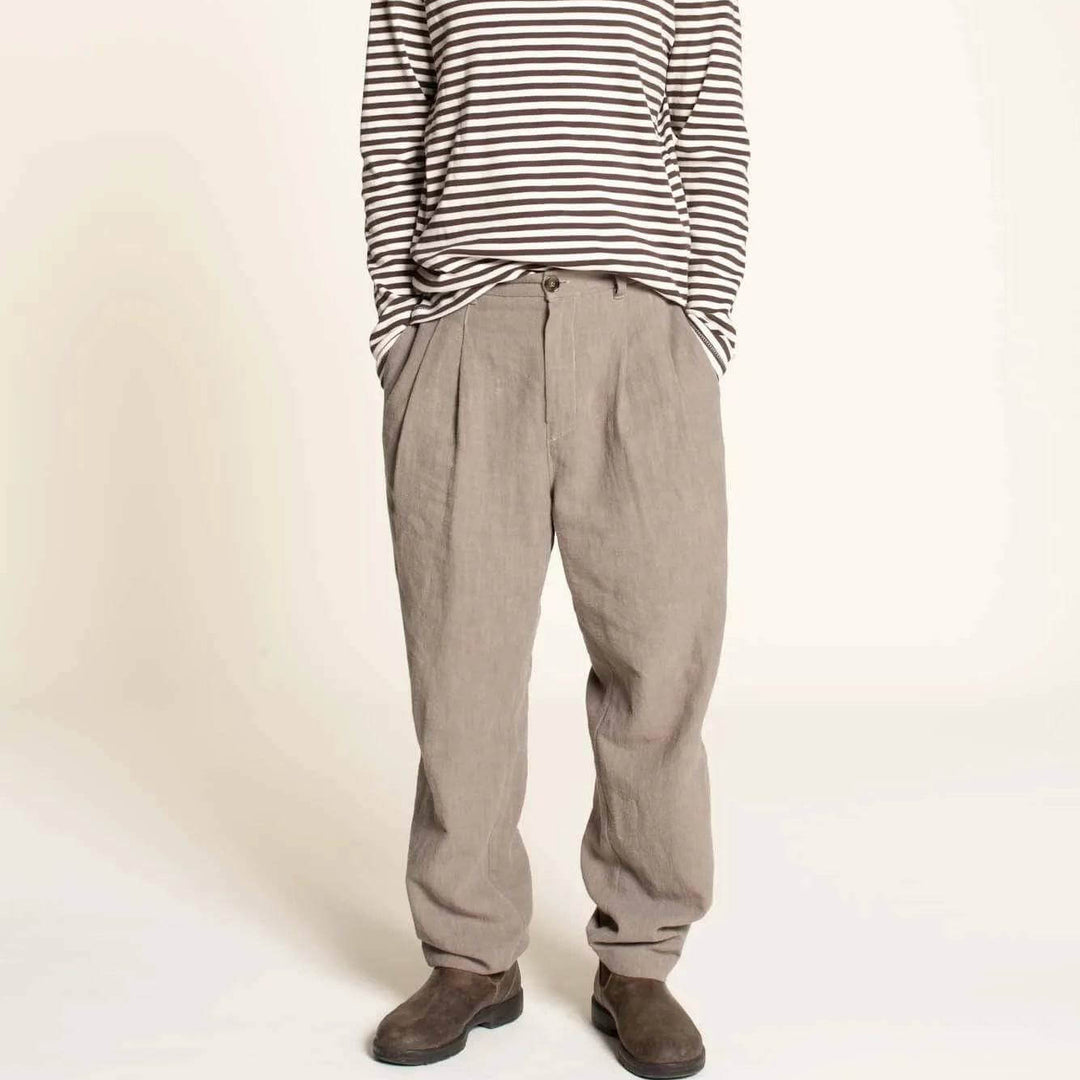 PDF Sewing Pattern: Men's Pleated Pants by Wardrobe by Me Les