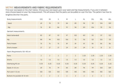 PDF Sewing Pattern | Summer pants | Wardrobe by Me