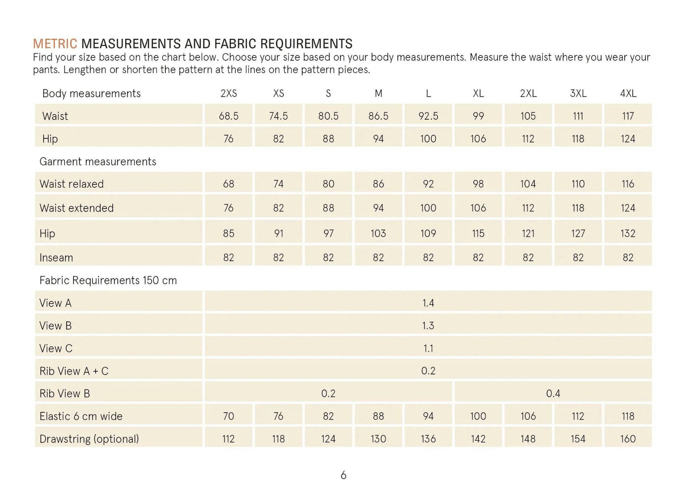 PDF Sewing Pattern | Sweatpants | Wardrobe by Me 
