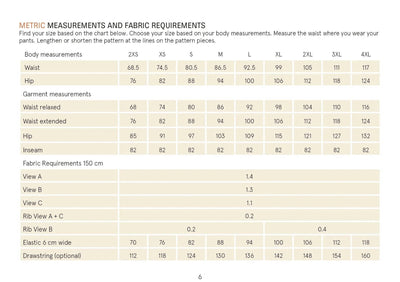 PDF Sewing Pattern | Sweatpants | Wardrobe by Me 