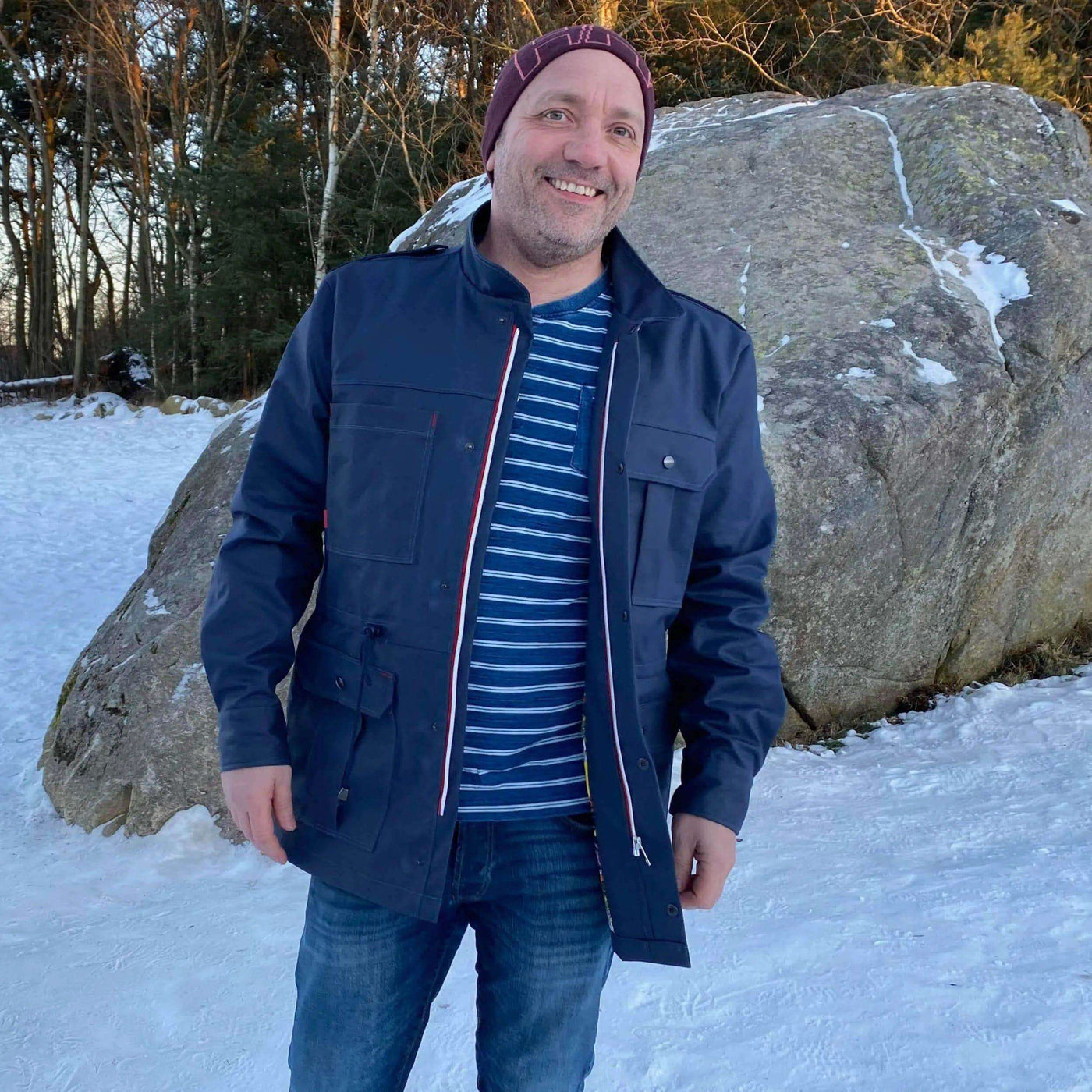 PDF Sewing Pattern | Utility jacket | Unisex | Wardrobe by Me