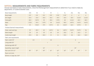 PDF Sewing Pattern | Utility jacket | Unisex | Wardrobe by Me