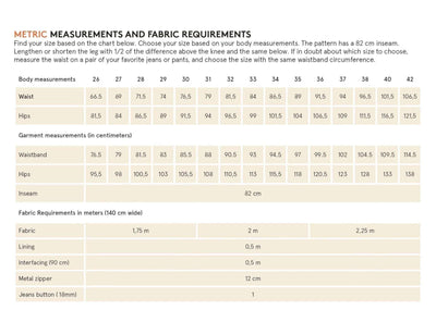 PDF Sewing Pattern | Wilderness pants | Unisex | Wardrobe by Me&nbsp;