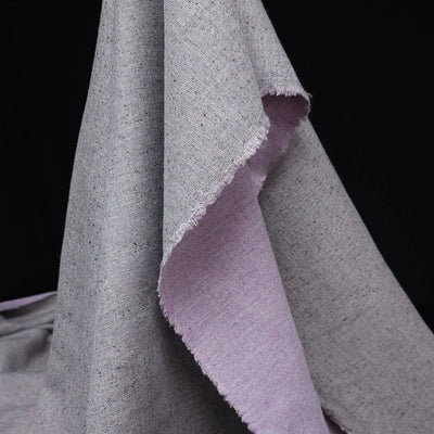 Reversible Lilac &amp; Gray Wool Blend&nbsp;