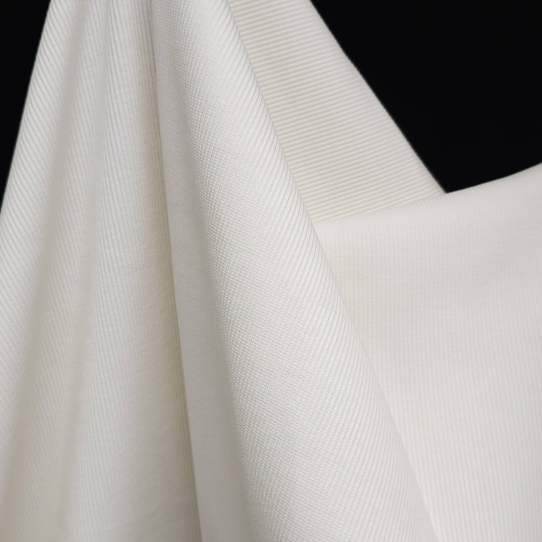 Organic Royal Rib Fabric – Premium Ribbed Knit Textile – Les Tissées