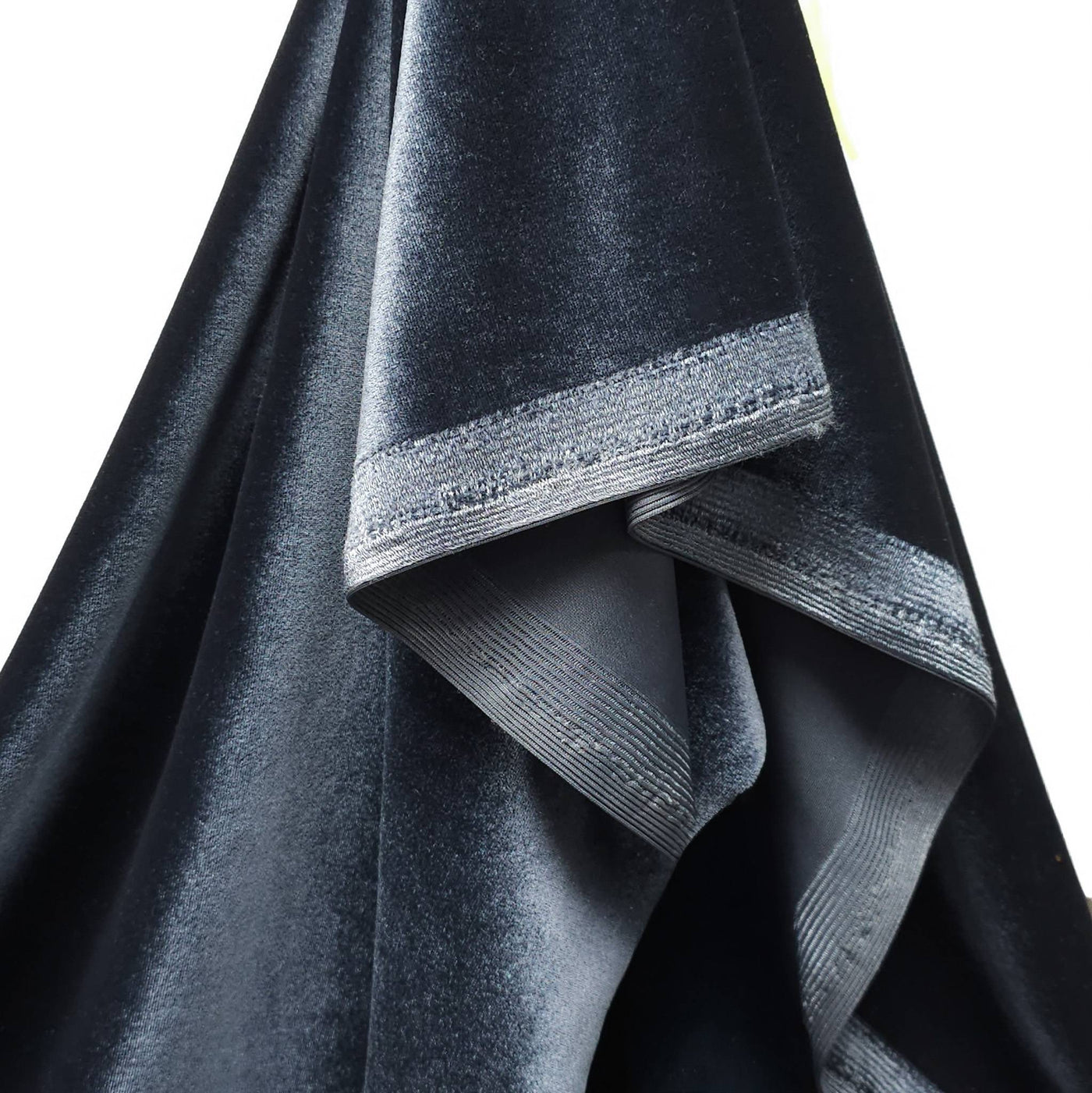 Stretch Velour dusty blue