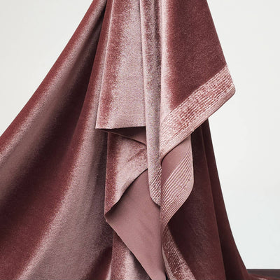 Stretch Velour dusty pink