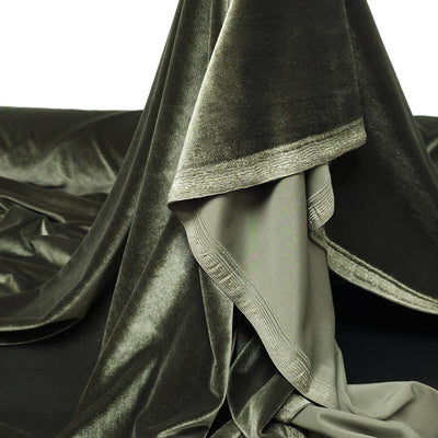 Stretch Velour khaki